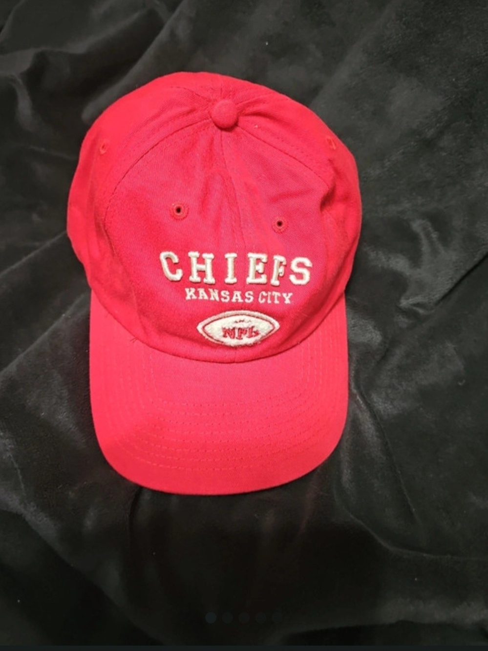 NFL Kansas City Chiefs Red Vtg Hat By PUMA